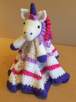 Maria The Unicorn Baby Lovey Security Blanket