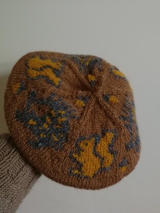 Autumn in beret