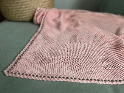Warm Hearts Baby Blanket