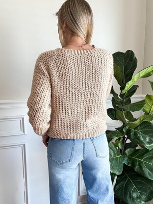 The Cashtan Crochet Crewneck