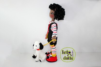 Bianca, XLarge Crochet Doll