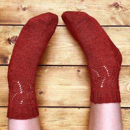 Dancing Flame Socks