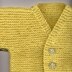 Garter Cardigan for Baby