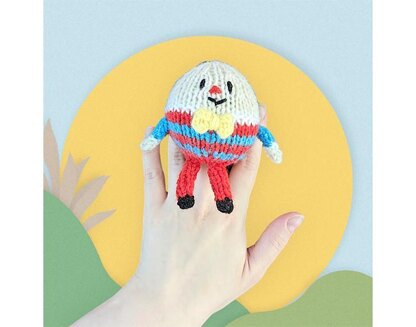 Humpty Dumpty Finger Puppet