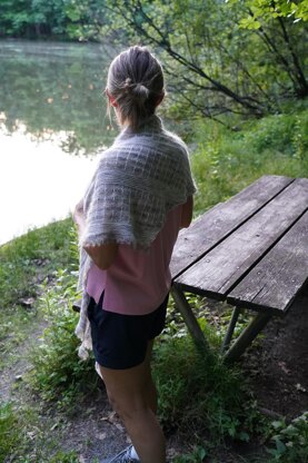 Grey Mist Shawl