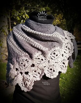 Skull Doily Scarf