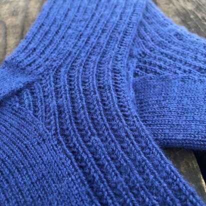 Farrow-Rib Socks