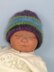 Baby Angel Print Mohair Rib Beanie Hat