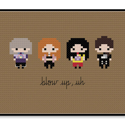 BLACKPINK - Whistle Chorus Bite Size - PDF Cross Stitch Pattern