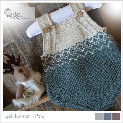 OGE Knitwear Designs P214 Lyell Romper PDF