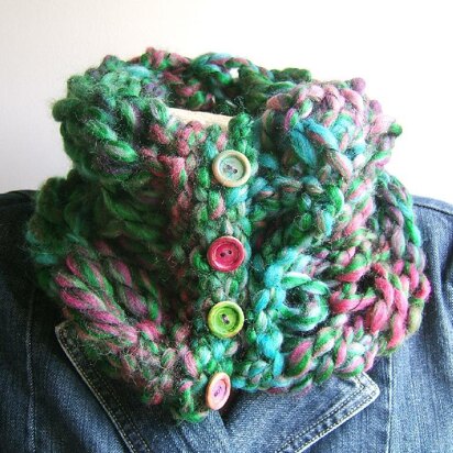 "Waterlily" Super Quick Troubleshooter Neckwarmer