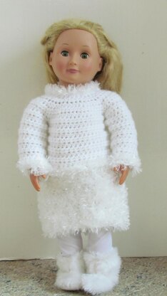 Snow Day 18 inch Doll Outfit