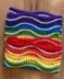 Rainbow ripple Afghan by HueLaVive