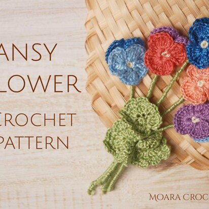 Crochet Pansy