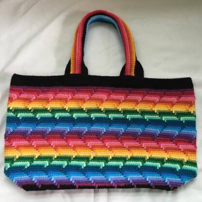 Zig Zag Tote Bag