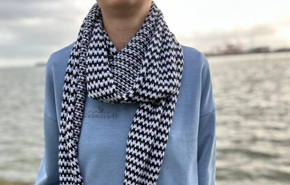 Shadow Stripe Scarf