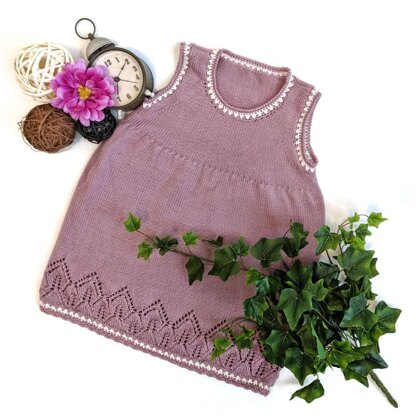 "Leaves" Toddler Girl Dress