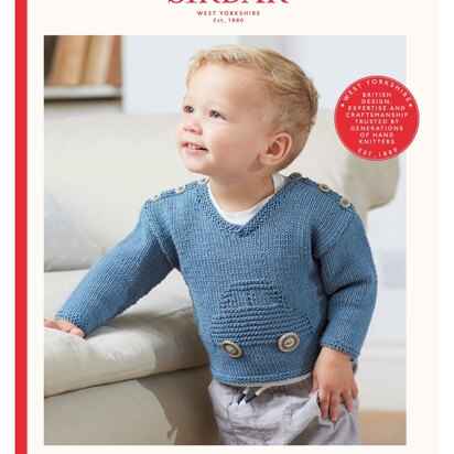 Car Sweater in Sirdar Snuggly 100% Cotton - 5268 - Downloadable PDF