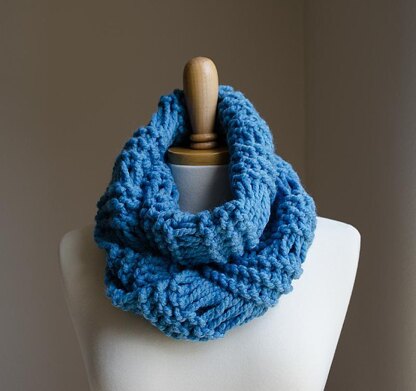 Infinity Scarf, Chunky Cowl Scarf