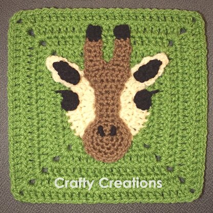 Giraffe Granny Square