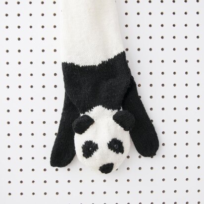 DK Faux Panda Scarf