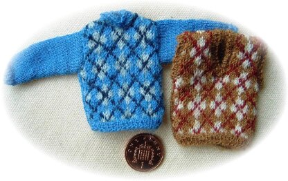 1:12th scale Argyle Jumpers