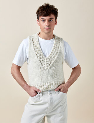 Made with Love - Tom Daley Admire XXL Vest Knitting Kit