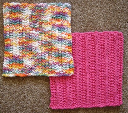 Easy 2 Row Dishcloths