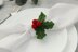 Knitted Holly Napkin Ring