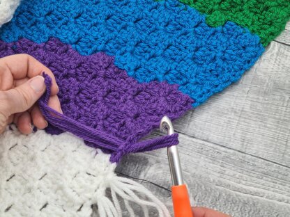 Double Rainbow Blanket