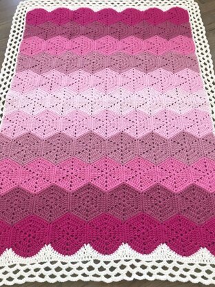 Hexagon Baby Blanket