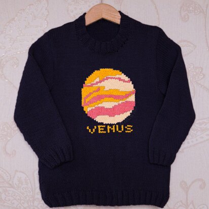 Intarsia - Venus Chart - Childrens Sweater