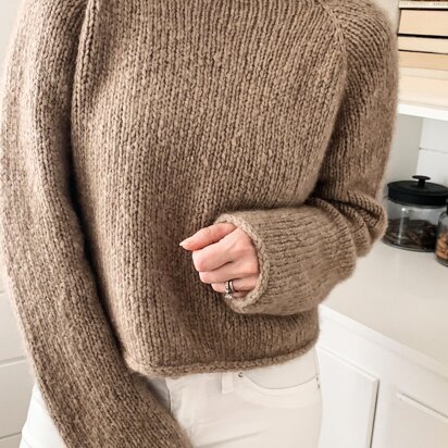 Aran Gallant Sweater - knitting pattern