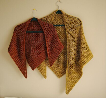 Skye boat shawl