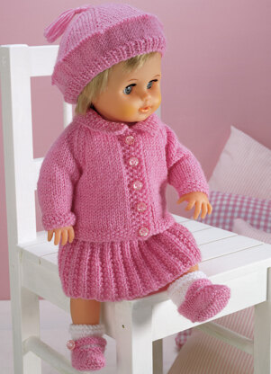 Doll’s Outfit in Hayfield Bonus DK - 3119 - Downloadable PDF