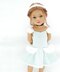 GOTZ/DaF 18" Doll Princess Cinderella Dress Set