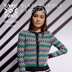 Blaze Fairisle Cardigan - Knitting Pattern For Women in MillaMia Naturally Soft Cotton by MillaMia