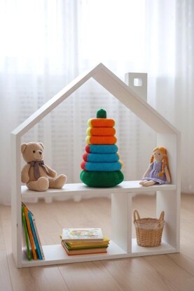 Multi-color stacking rings