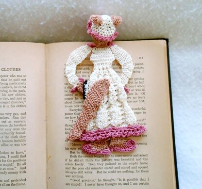 Wolf in grandma's Clothing bookmark/decoration
