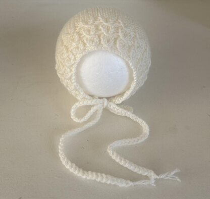 Baby Cable Bonnet