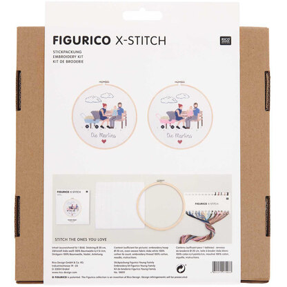 Rico Mini Kit Strelitzia Embroidery Kit 