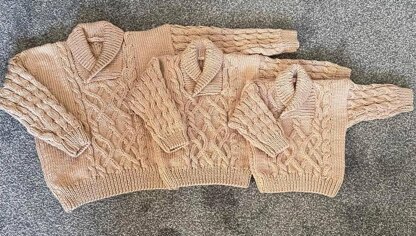BALLYCOTTON Aran Knitting Pattern