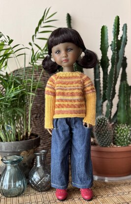 Sweater Striped Party for Ruby Red
