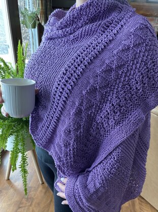 Lavender Shawl