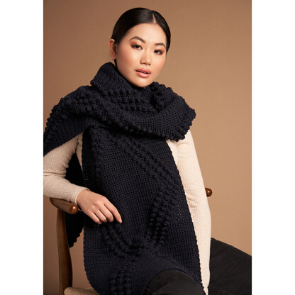 Chunky Scarf pattern by Quail Studio