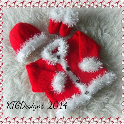 Xmas Baby Santa Pattern