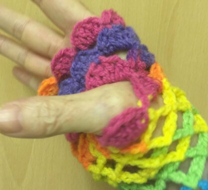 #scallop #net #mitts