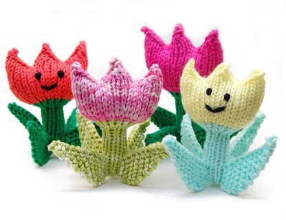 Spring/Easter Pattern Pack with Chickies, Bun Bons, Sheepish, & Tulip