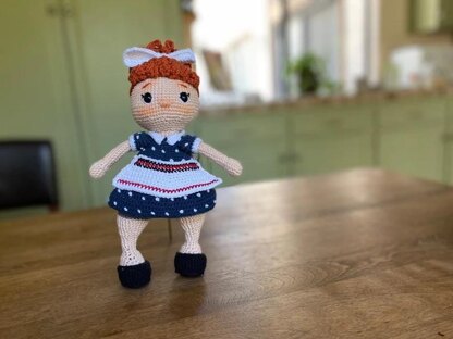 Lucy Ricardo amigurumi doll // I Love Lucy