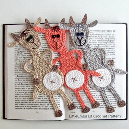 063 Goat Bookmark